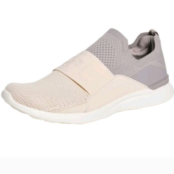 NIB APL TechLoom Bliss Men's Slip-On Sneakers Size 9.5 Tundra Beach Ivory - Picture 7 of 7